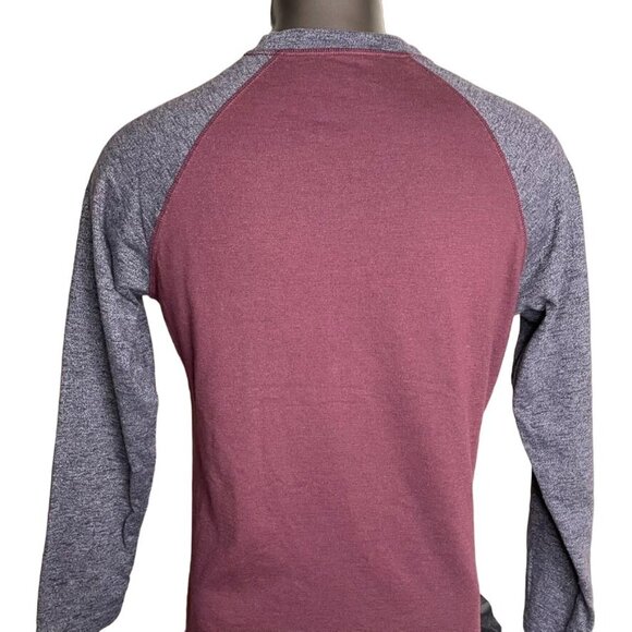 Eddie Bauer Pullover Sweat Shirt Brown Mens Crew Neck Size Large u Raglan Sleeve - Picture 4 of 8